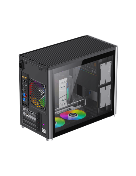 Компьютерный корпус Gamemax SPARK, Mini-Tower, Без блока питания, Белый