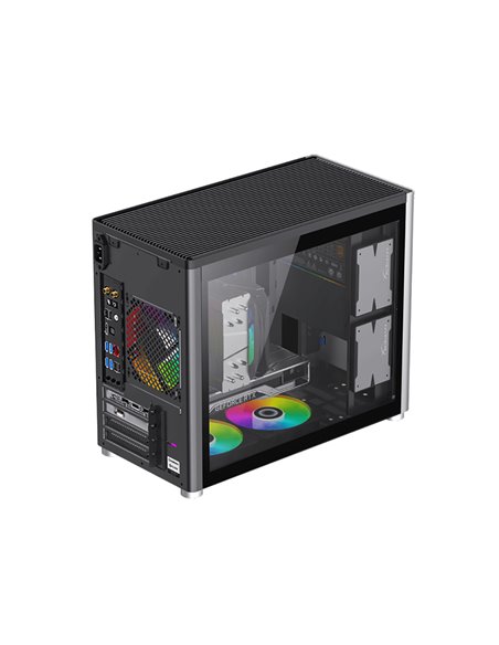 Компьютерный корпус Gamemax SPARK, Mini-Tower, Без блока питания, Белый