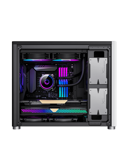 Компьютерный корпус Gamemax SPARK, Mini-Tower, Без блока питания, Белый