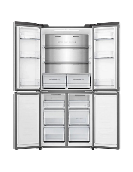 Frigider Hisense RQ5P470SAIE, Oțel inoxidabil