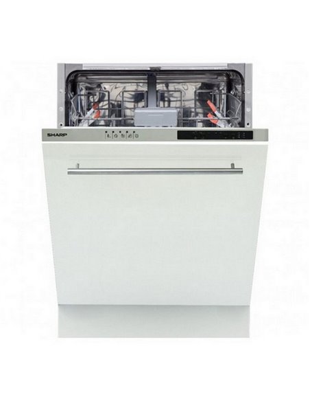 Mașină de spălat vase Sharp QWNI1EI45EXEU, Alb
