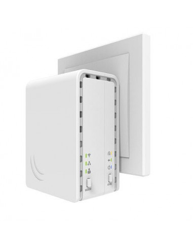 Адаптер Powerline MikroTik PL7411-2nD, до 100 Мбит/с, Белый