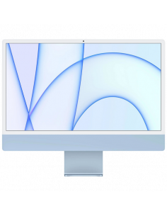 Моноблок Apple iMac A2873, 24", M3 with 8-core CPU and 10-core GPU, 8Гб/512Гб, macOS Sonoma, Синий 2