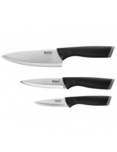 Set de Cuțite Tefal K221S375, Negru | Argintiu