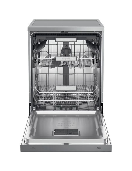 Mașină de spălat vase Hotpoint-Ariston H7F HS41 X, Oțel inoxidabil