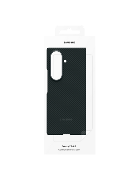 Husă Samsung Carbon case pentru Fold7, Negru