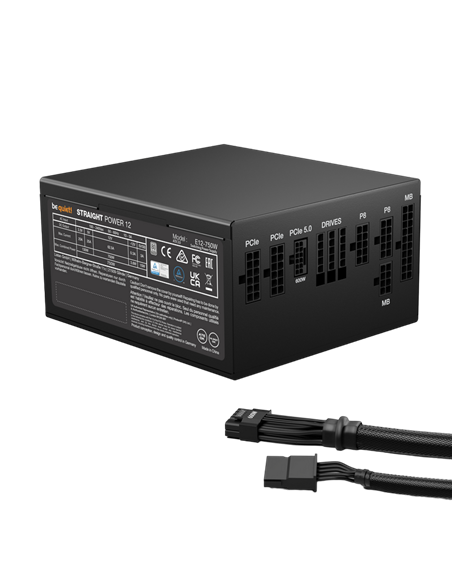 Блок питания для компьютеров be quiet! STRAIGHT POWER 12, 750Вт, ATX, Полностью модульный
