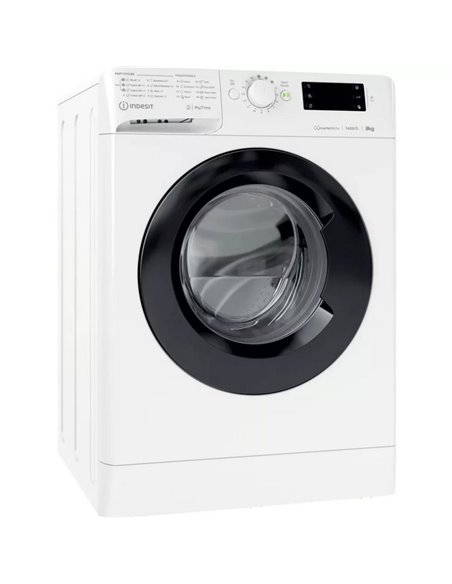 Mașină de spălat Indesit MTWE 81495 WK EE, 8kg, Alb