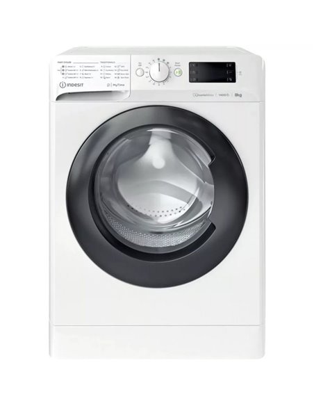 Mașină de spălat Indesit MTWE 81495 WK EE, 8kg, Alb