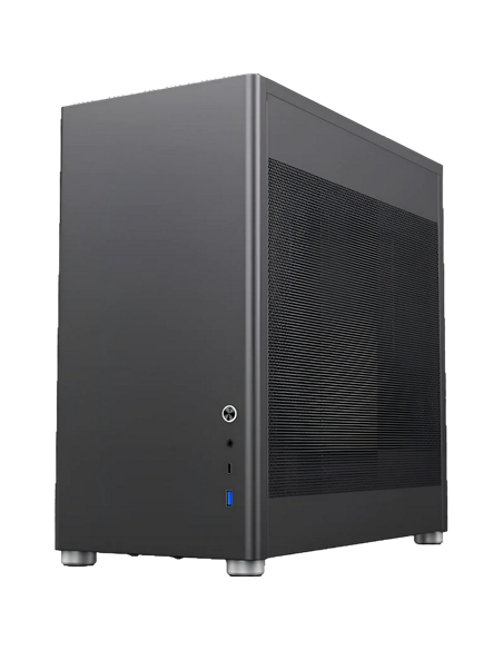 Carcasă PC Gamemax MeshBox, Desktop, Fără PSU, Negru
