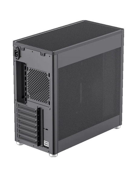Компьютерный корпус Gamemax MeshBox, Desktop, Без блока питания, Чёрный