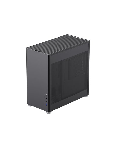 Carcasă PC Gamemax MeshBox, Desktop, Fără PSU, Negru