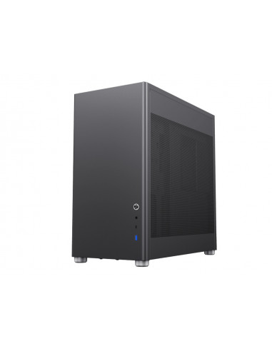 Carcasă PC Gamemax MeshBox, Desktop, Fără PSU, Negru
