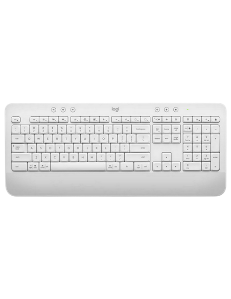 Set Tastatură + Mouse Logitech MK650, Fără fir, Alb
