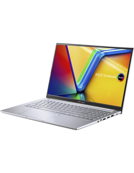 Ноутбук 15,6" ASUS Vivobook 15 OLED M1505YA, Cool Silver, AMD Ryzen 7 7730U, 16Гб/1024Гб, Без ОС