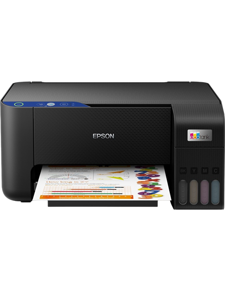 Струйный МФУ Epson MFD EcoTank L3201, Чёрный