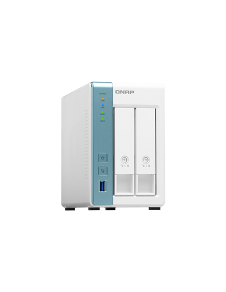 Сетевое хранилище Qnap TS-231K, Белый