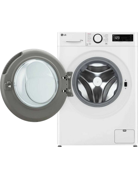 Стирально-сушильная машина LG F2DR509S1W, 9кг, Белый