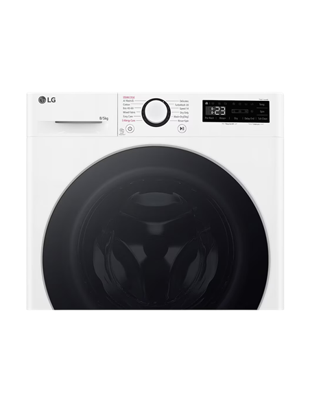 Mașină de spălat cu uscător LG F2DR509S1W, 9kg, Alb