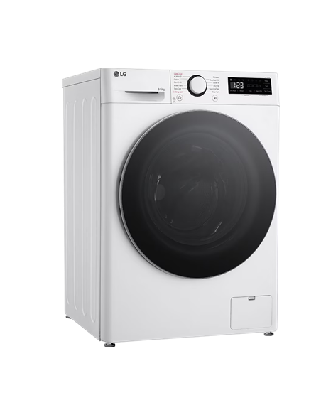 Стирально-сушильная машина LG F2DR509S1W, 9кг, Белый