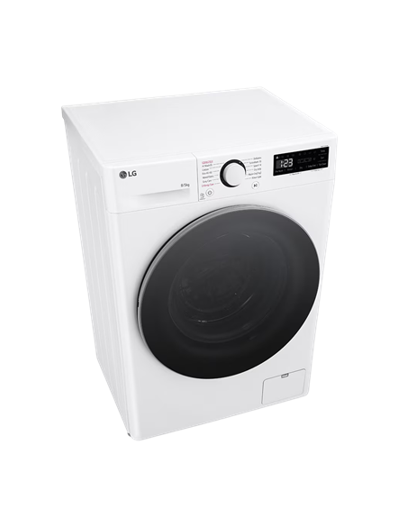 Стирально-сушильная машина LG F2DR509S1W, 9кг, Белый