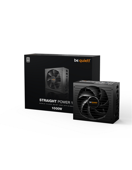 Блок питания для компьютеров be quiet! STRAIGHT POWER 12, 1000Вт, ATX, Полностью модульный