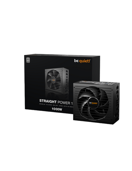 Блок питания для компьютеров be quiet! STRAIGHT POWER 12, 1000Вт, ATX, Полностью модульный