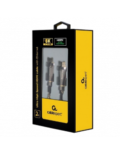 Видеоконвертер Cablexpert CCBP-HDMI8K-2M, HDMI (M) - HDMI (M), 2м, Разноцветный 2