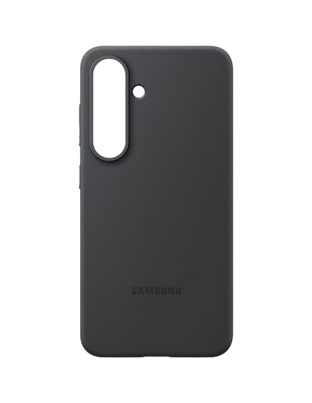 Husă Samsung Silicone Cover pentru Galaxy S25, Negru