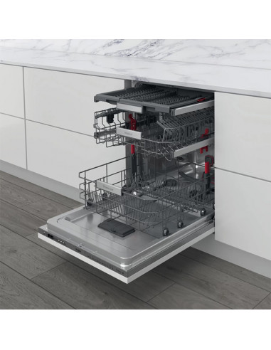 Посудомоечная машина Whirlpool WIO 3T133 PLE, Нержавеющая сталь