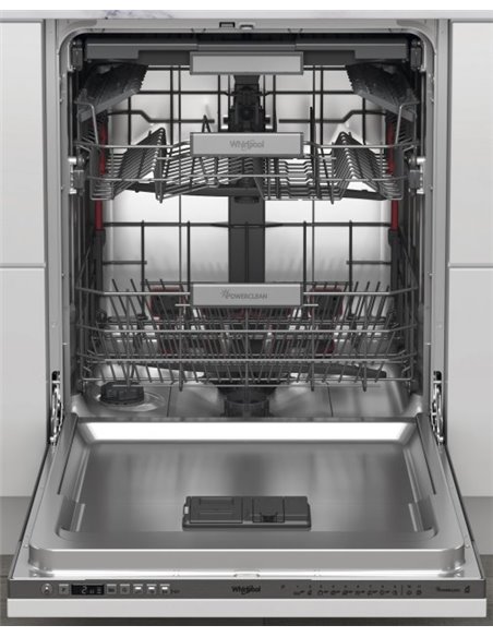 Посудомоечная машина Whirlpool WIO 3T133 PLE, Нержавеющая сталь