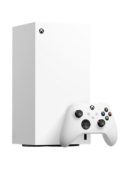 Consolă de jocuri Microsoft Xbox Series X Digital Edition, Alb, Consolă de jocuri Microsoft Xbox Series X Digital Edition, Alb,
