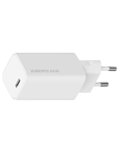 Зарядное устройство Xiaomi Mi 65W Fast Charger with GaN Tech Type-C, 65Вт, Белый