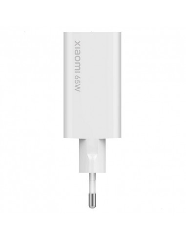 Зарядное устройство Xiaomi Mi 65W Fast Charger with GaN Tech Type-C, 65Вт, Белый