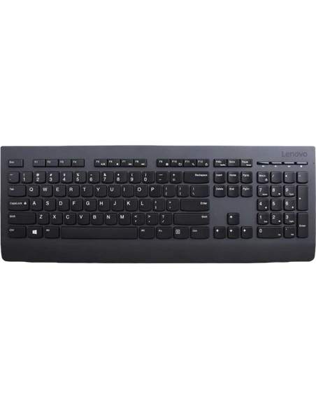Клавиатура и мышь Lenovo 4x30h56821, Беспроводное, Чёрный