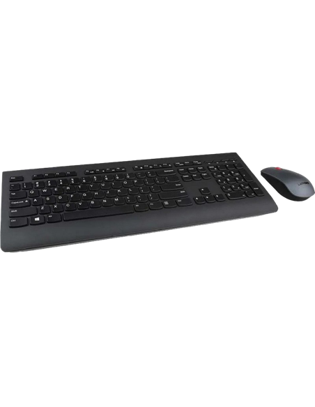 Set Tastatură + Mouse Lenovo 4x30h56821, Fără fir, Negru