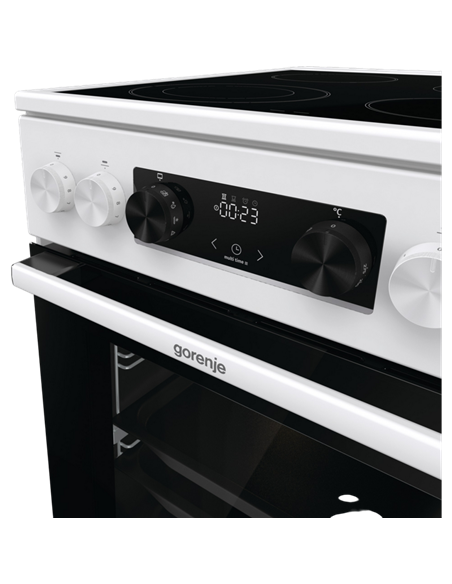 Plită electrică Gorenje GECS5C70WA, Alb Plită electrică Gorenje GECS5C70WA, Alb