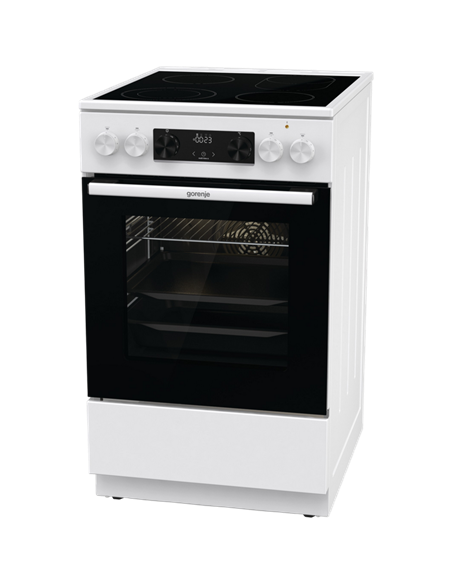 Plită electrică Gorenje GECS5C70WA, Alb Plită electrică Gorenje GECS5C70WA, Alb