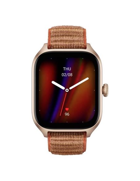 Ceas inteligent Xiaomi Amazfit GTS 4, 42mm, Autumn Brown