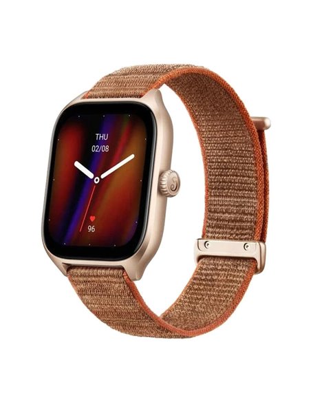 Ceas inteligent Xiaomi Amazfit GTS 4, 42mm, Autumn Brown