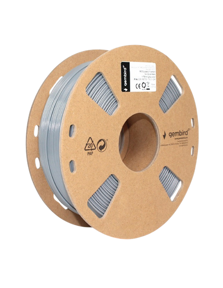 Filament pentru imprimantă 3D Gembird 3DP-PETG1.75-01-GR, PETG, Galben , 1.75 mm, 1kg