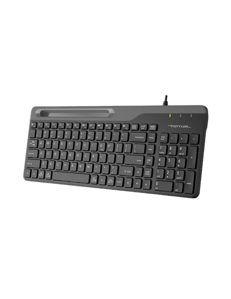 Tastatură A4Tech FK25, Cu fir, Negru
