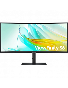 34" Монитор Samsung S34C650V, VA 3440x1440 WQHD, Чёрный