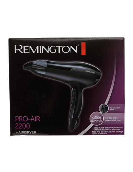Фен Remington Pro-Air D5210, 2200Вт, Чёрный