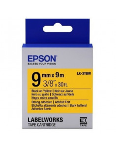 Epson LK-3YBP, 9 mm x 9 m 2