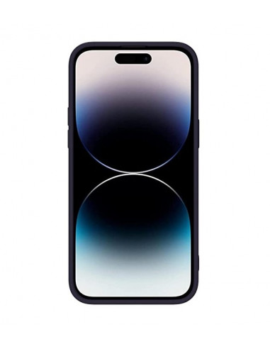 Husă Nillkin iPhone 14 Pro Max, CamShield Silky Silicone, Dark Purple