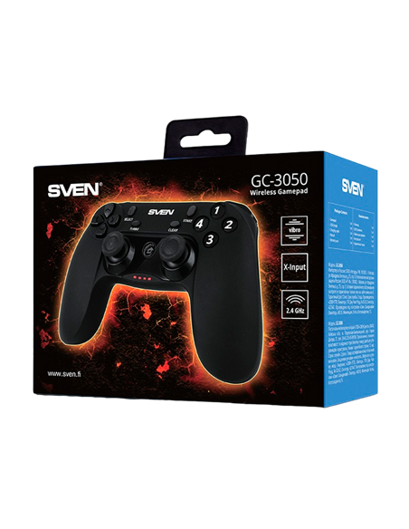 Gamepad SVEN GC-3050, Negru
