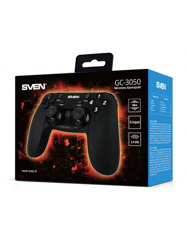 Геймпад SVEN GC-3050, Чёрный