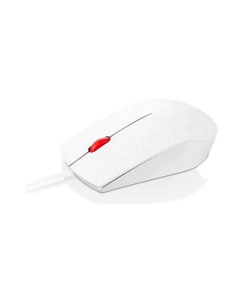 Mouse Lenovo Essential USB, Alb