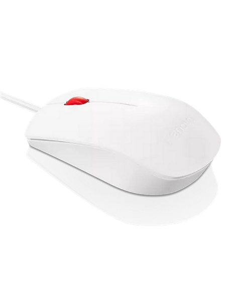 Мышь Lenovo Essential USB, Белый